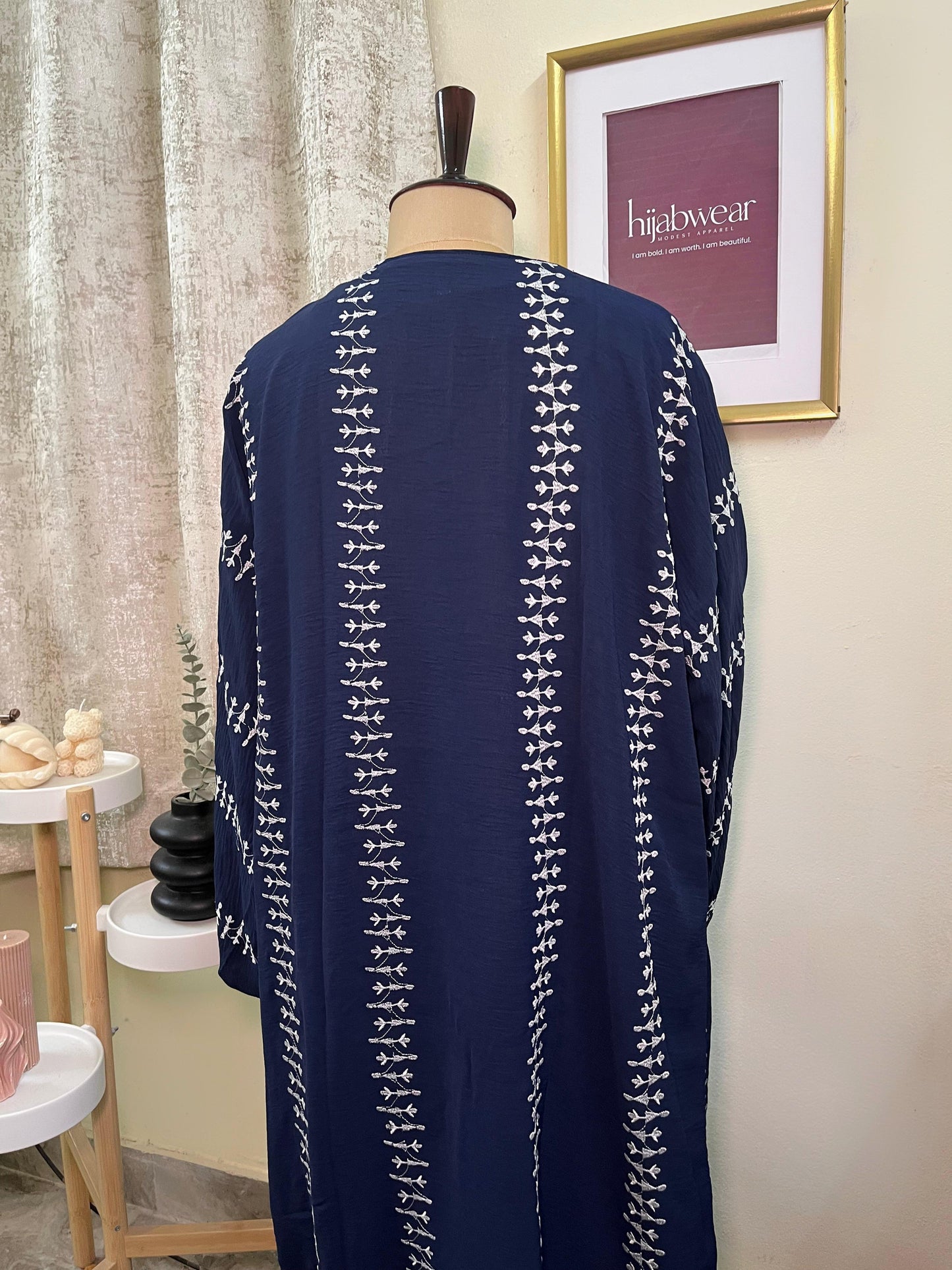 Navy Abaya