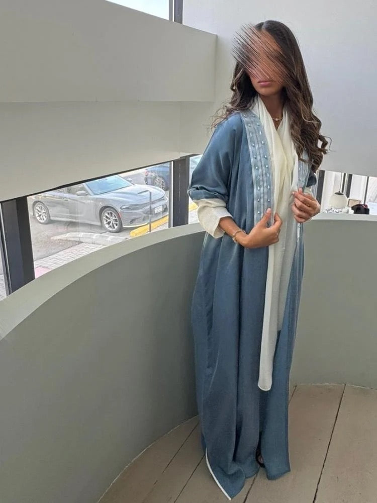 Blue Abaya