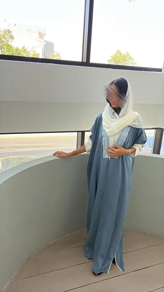 Blue Abaya