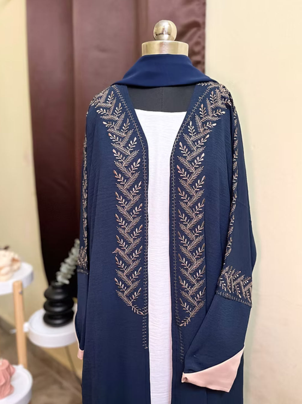 Blue Abaya
