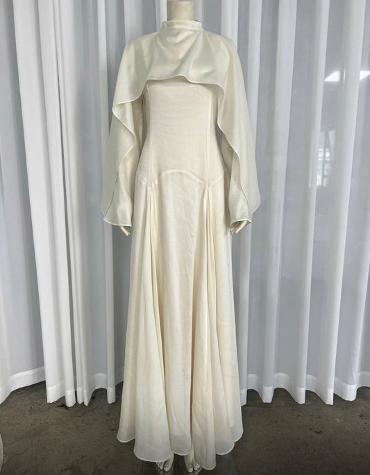 Cream Abaya