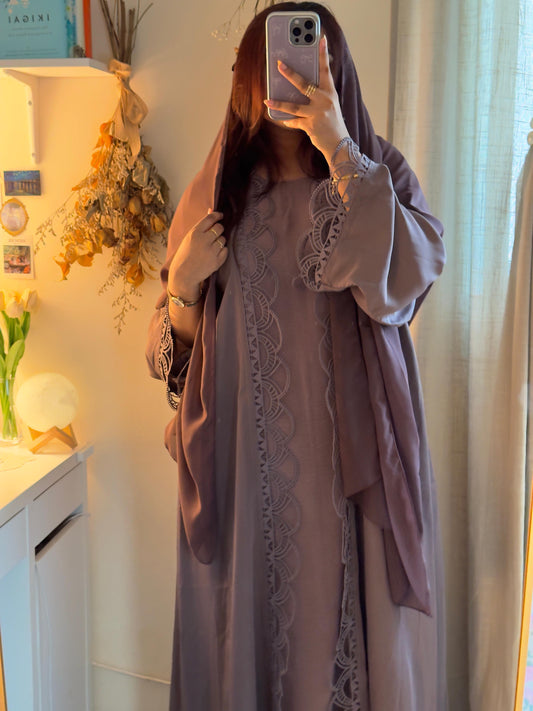 Mauve Abaya